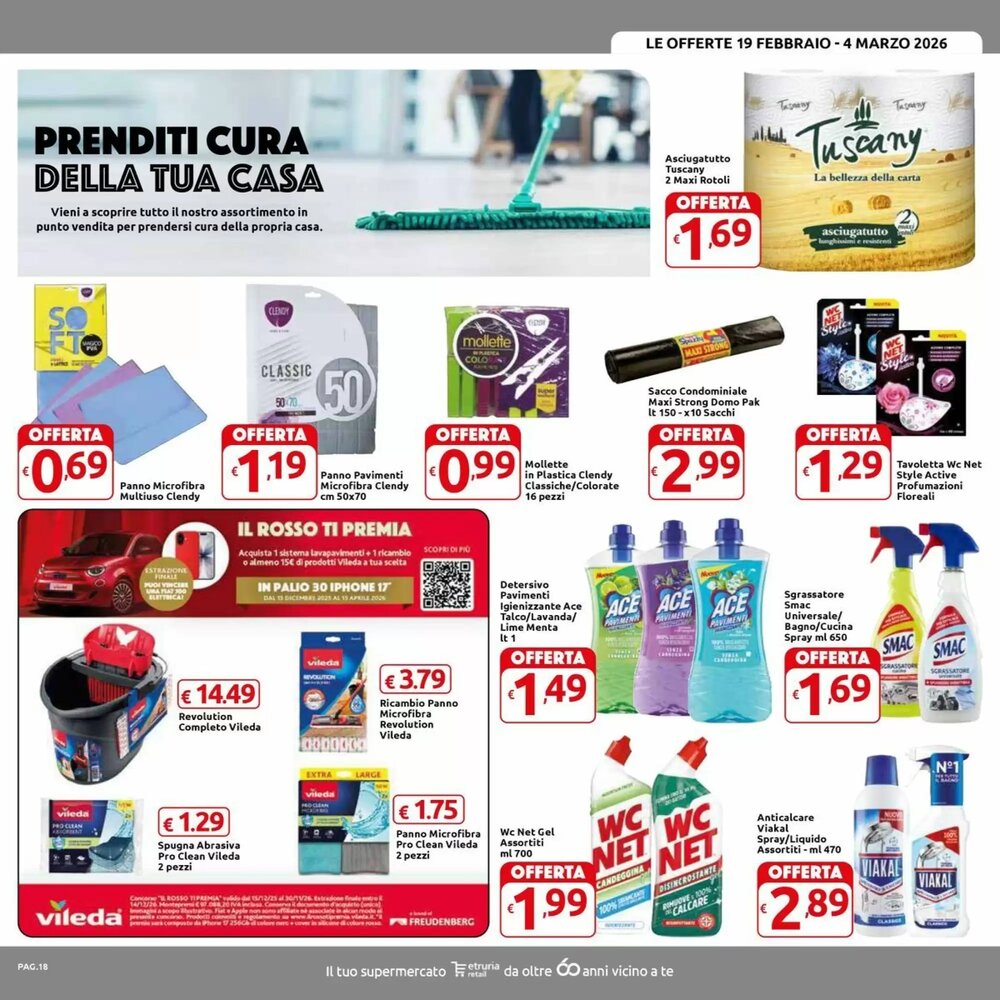 Volantino promozionale Carrefour Market  valide dal 19/02/2026 - Pagina 18.