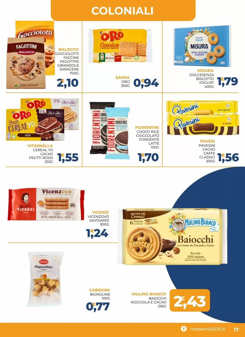 Volantino promozionale Moderna  valide dal 19/02/2026 - Pagina 17.