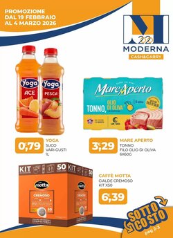 Volantino promozionale Moderna valide dal 19/02/2026