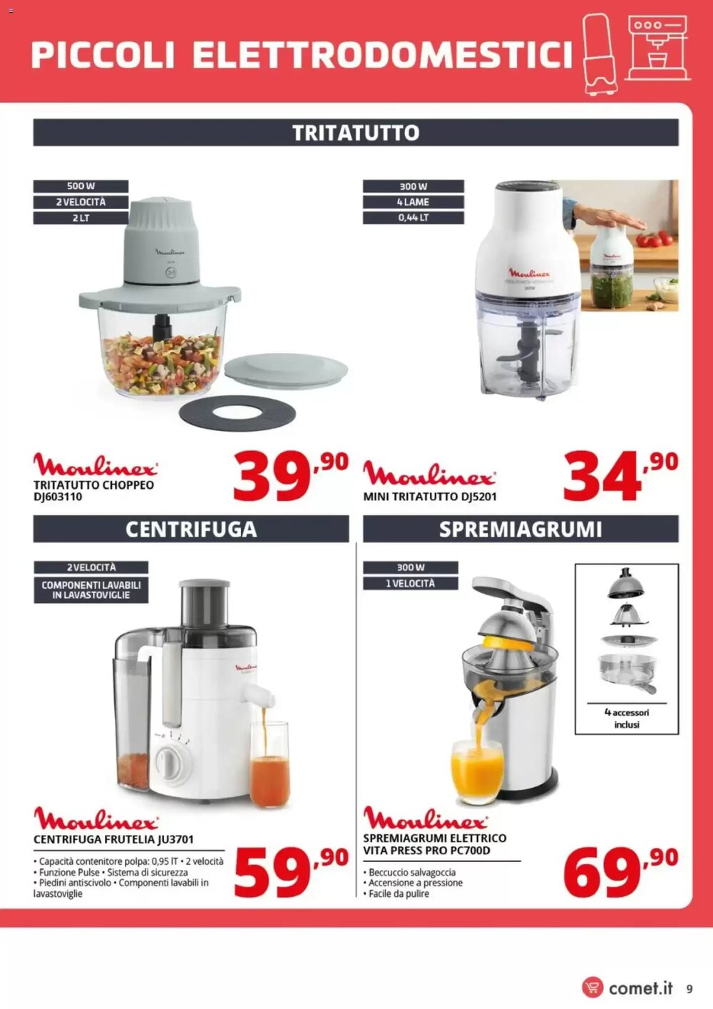 Volantino promozionale Comet  valide dal 19/02/2026 - Pagina 9.