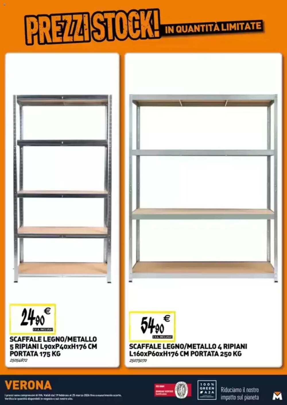 Volantino promozionale Tecnomat  valide dal 19/02/2026 - Pagina 20.