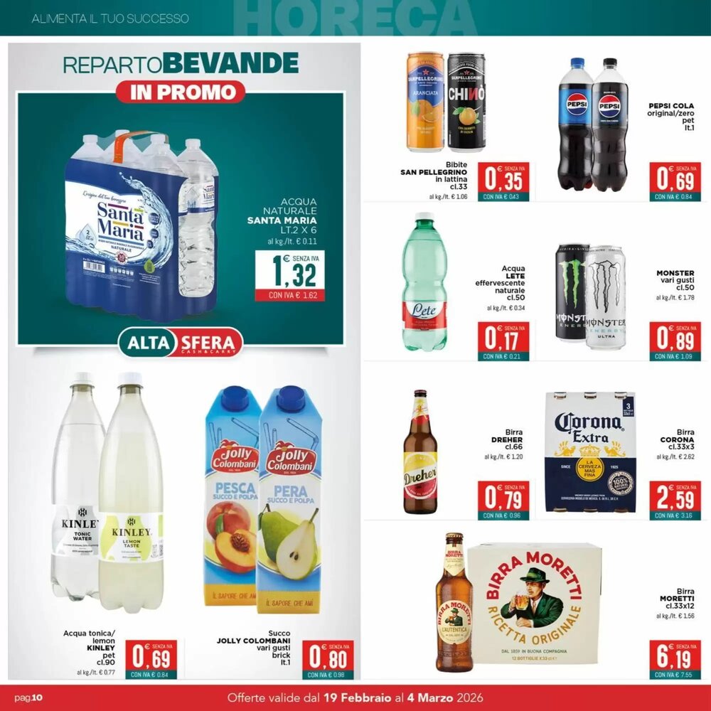 Volantino promozionale Altasfera  valide dal 19/02/2026 - Pagina 10.