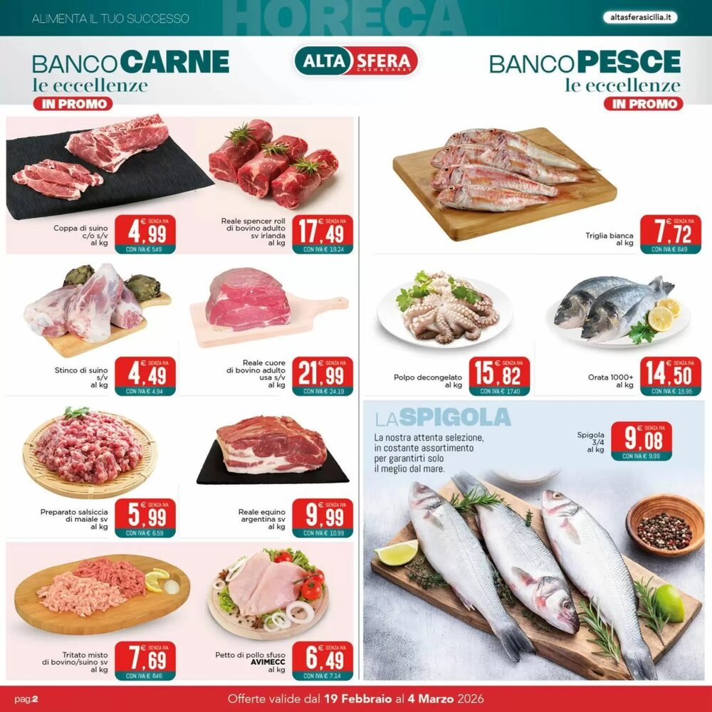 Volantino promozionale Altasfera  valide dal 19/02/2026 - Pagina 2.