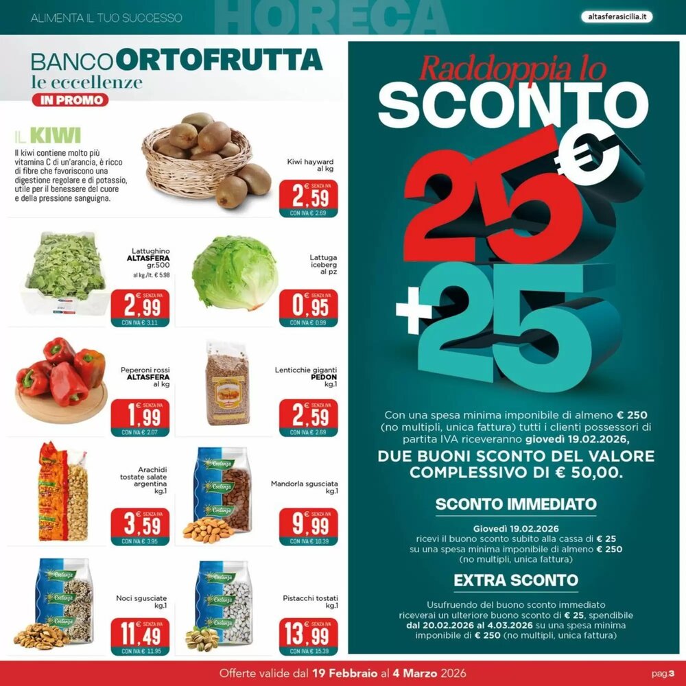 Volantino promozionale Altasfera  valide dal 19/02/2026 - Pagina 3.