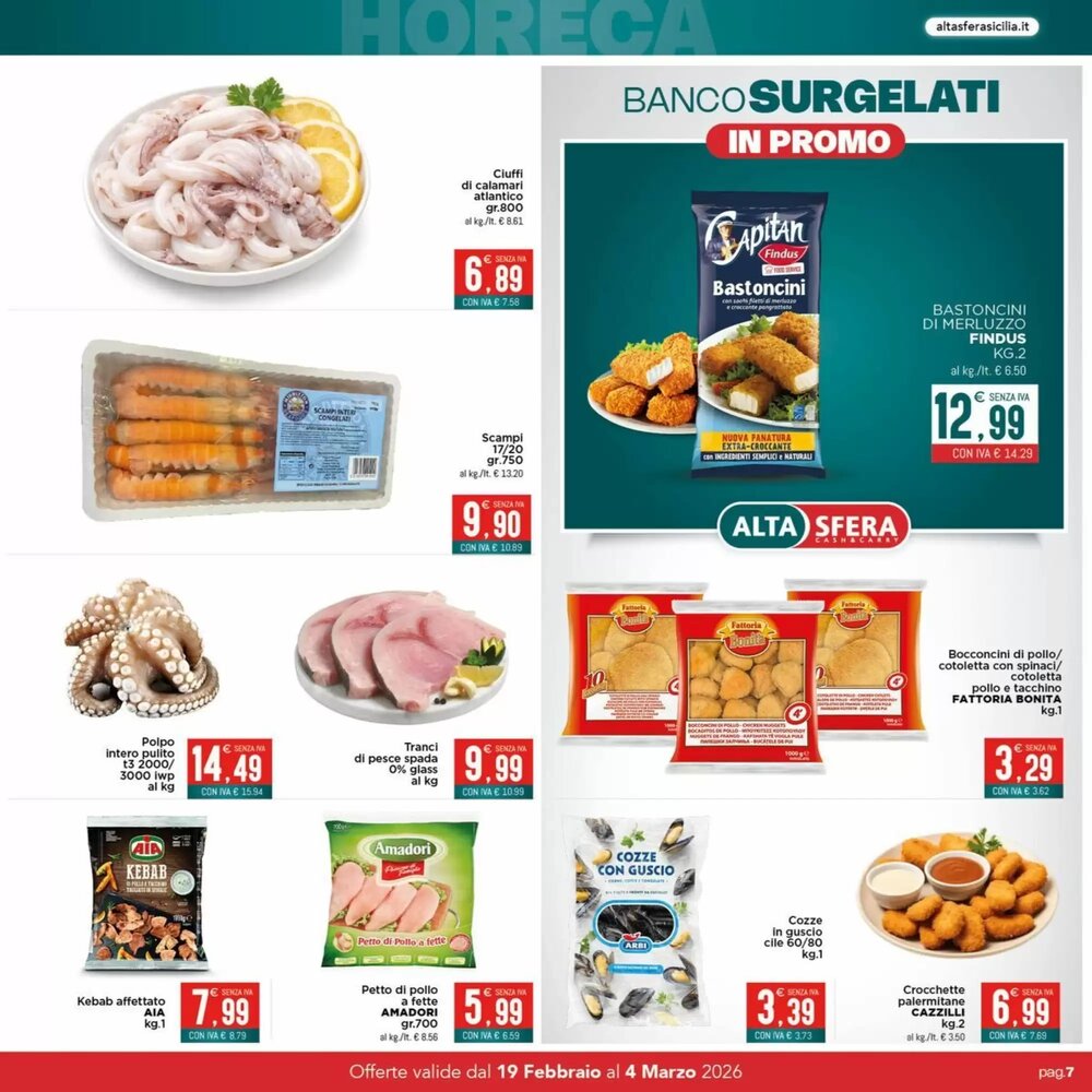 Volantino promozionale Altasfera  valide dal 19/02/2026 - Pagina 7.