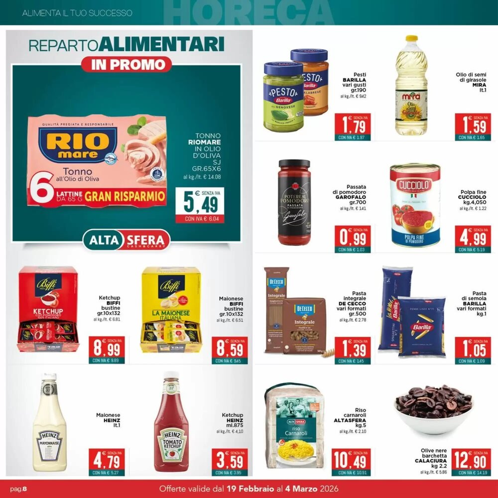 Volantino promozionale Altasfera  valide dal 19/02/2026 - Pagina 8.