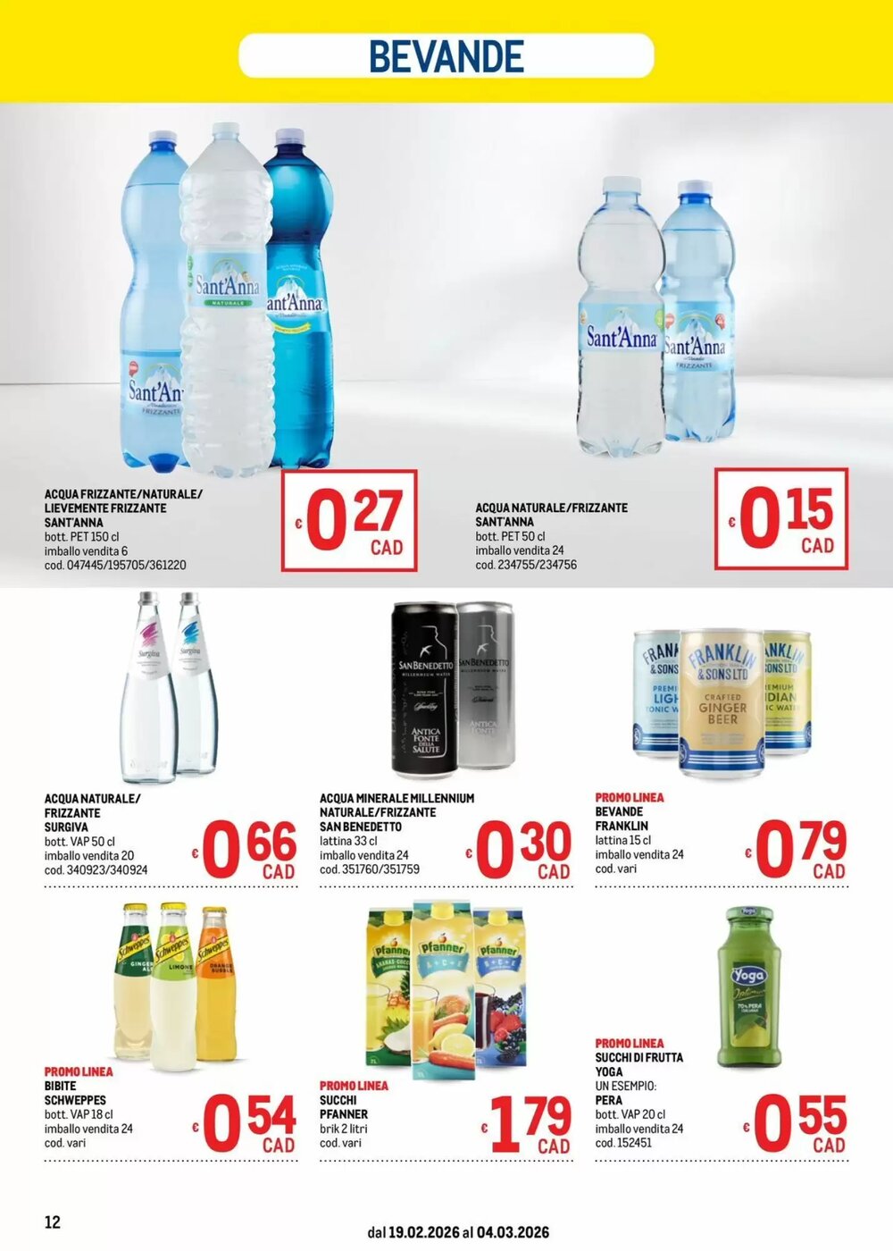 Volantino promozionale Metro  valide dal 19/02/2026 - Pagina 12.