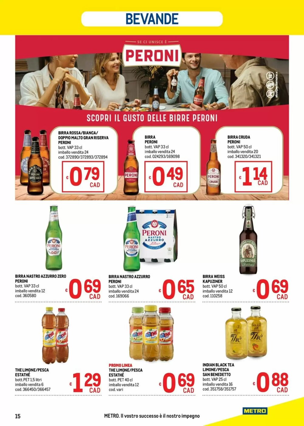 Volantino promozionale Metro  valide dal 19/02/2026 - Pagina 15.