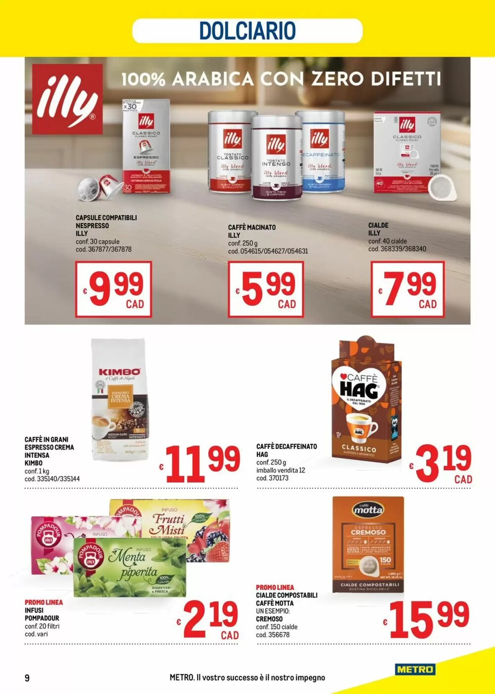 Volantino promozionale Metro  valide dal 19/02/2026 - Pagina 9.