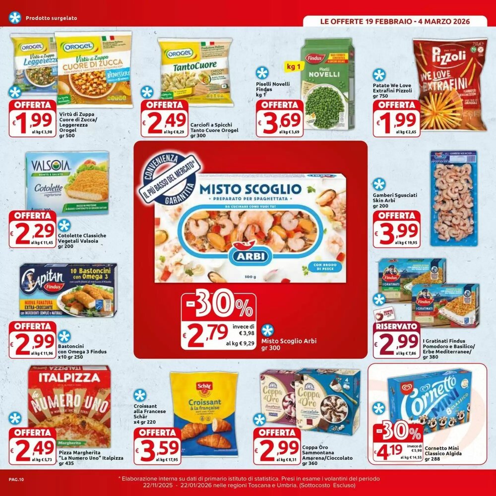 Volantino promozionale Carrefour Market  valide dal 19/02/2026 - Pagina 10.