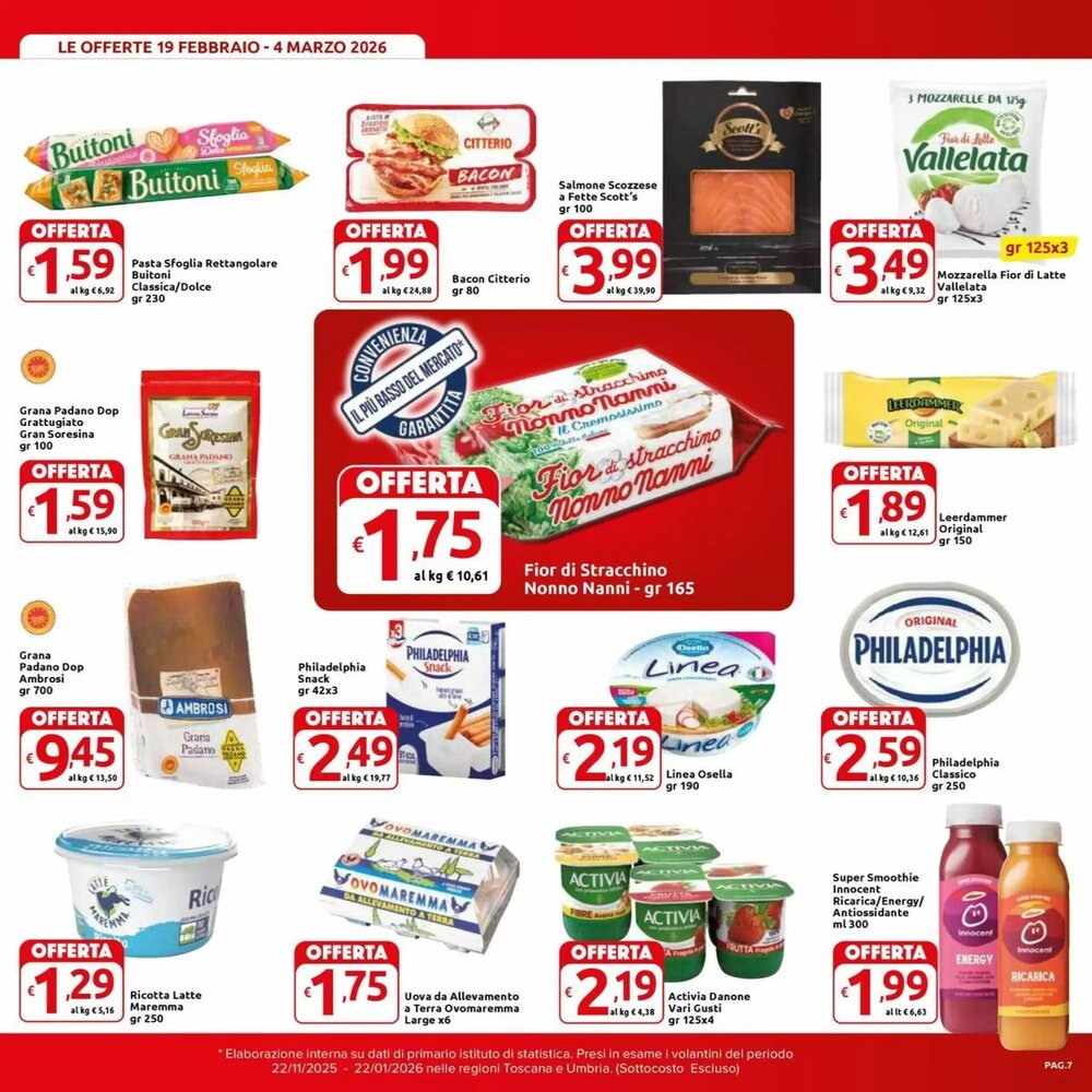 Volantino promozionale Carrefour Market  valide dal 19/02/2026 - Pagina 7.