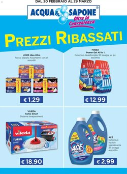 Volantino promozionale Acqua & Sapone  valide dal 20/02/2026