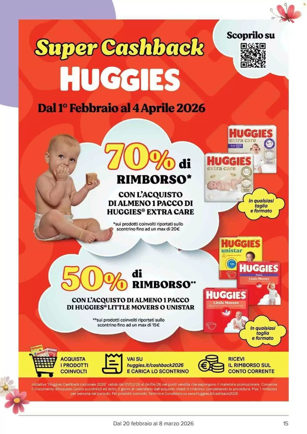 Volantino promozionale Io Bimbo  valide dal 20/02/2026 - Pagina 15.