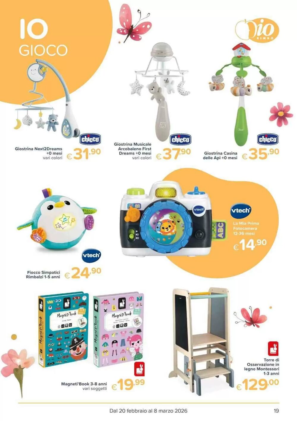 Volantino promozionale Io Bimbo  valide dal 20/02/2026 - Pagina 19.