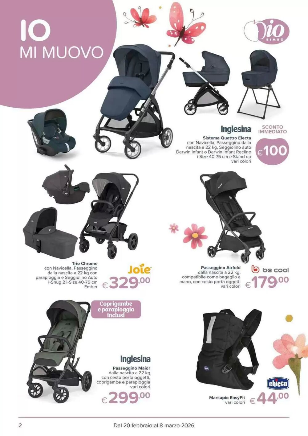 Volantino promozionale Io Bimbo  valide dal 20/02/2026 - Pagina 2.