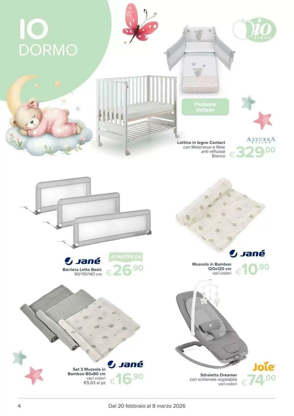 Volantino promozionale Io Bimbo  valide dal 20/02/2026 - Pagina 4.