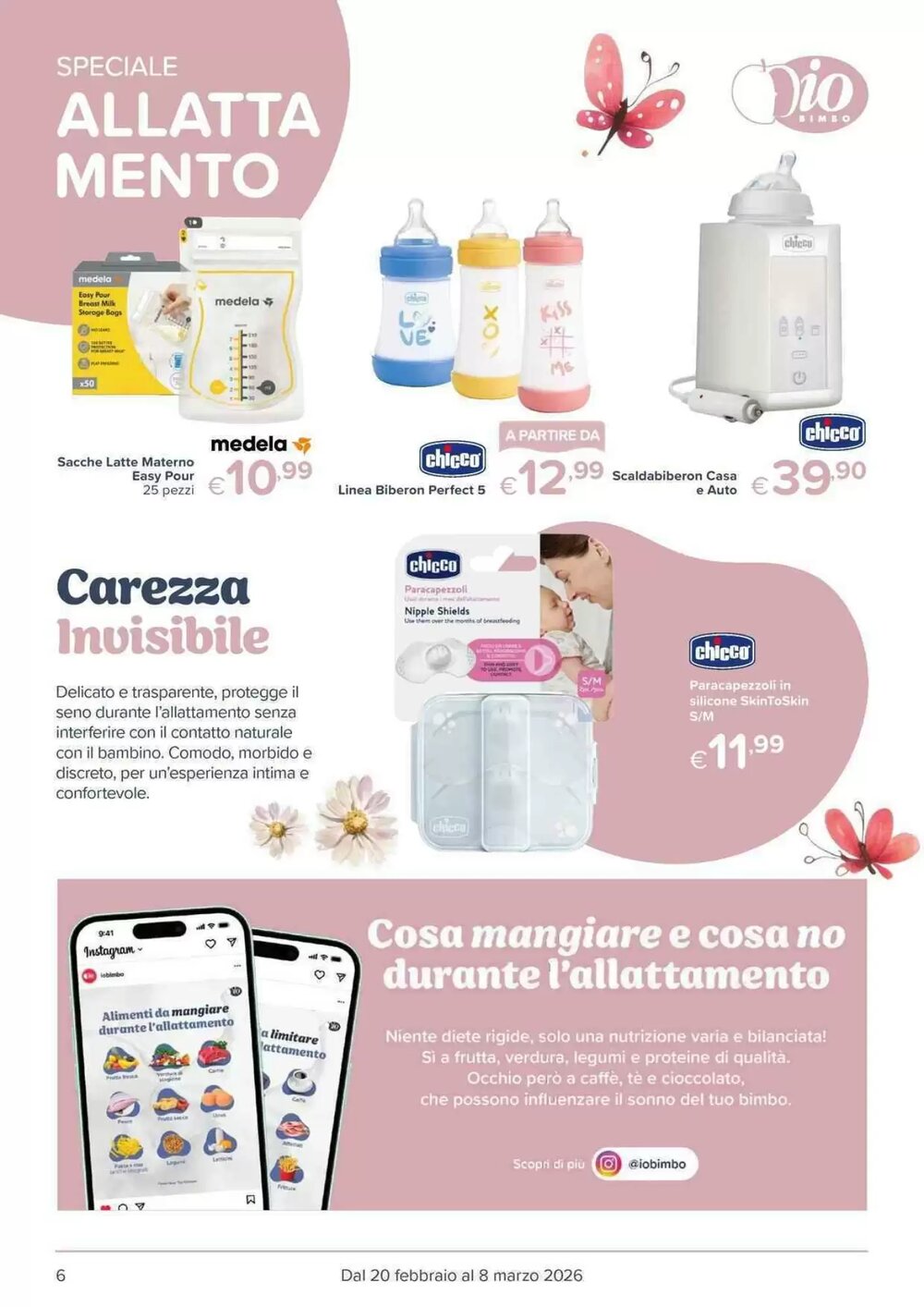 Volantino promozionale Io Bimbo  valide dal 20/02/2026 - Pagina 6.
