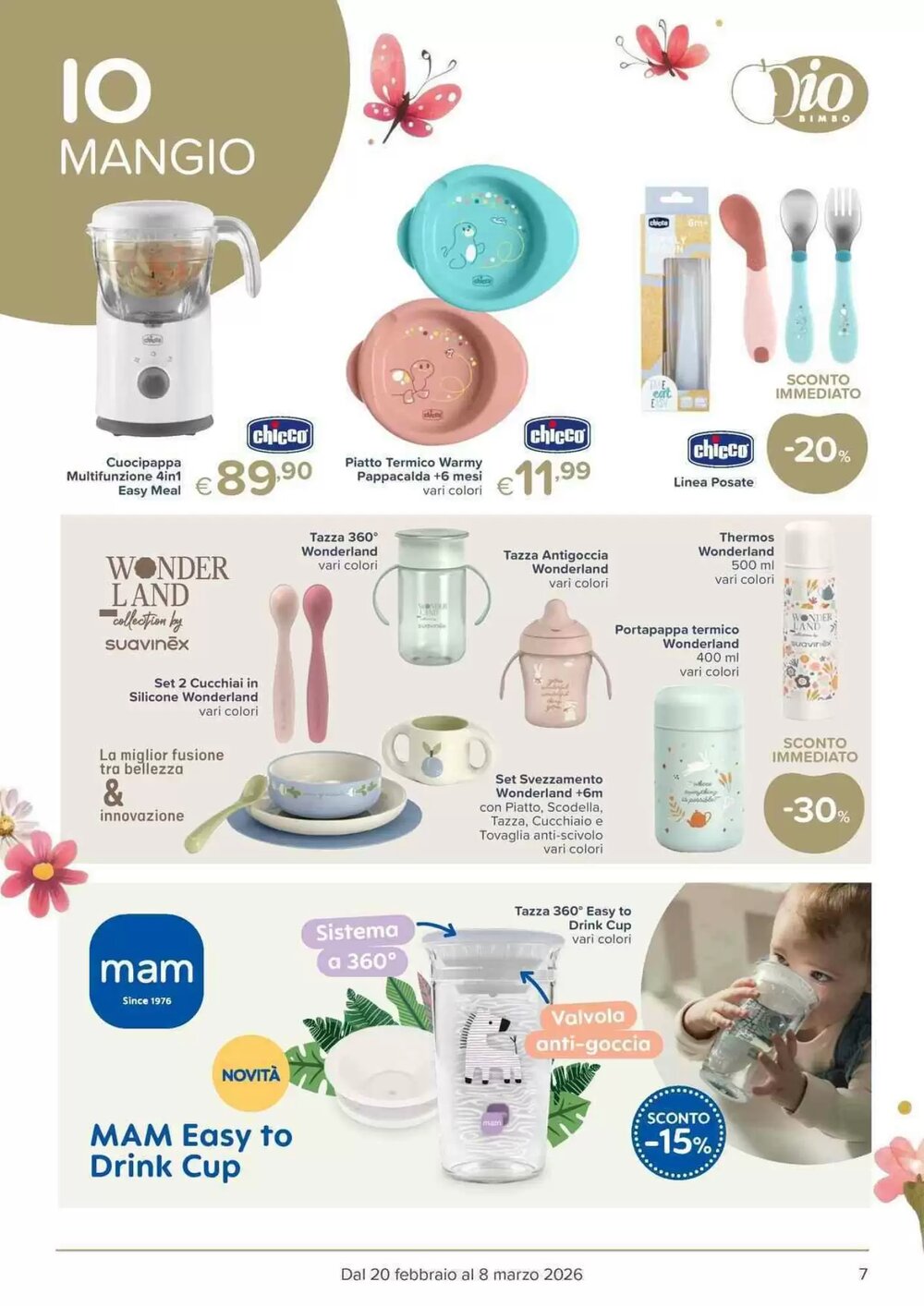 Volantino promozionale Io Bimbo  valide dal 20/02/2026 - Pagina 7.