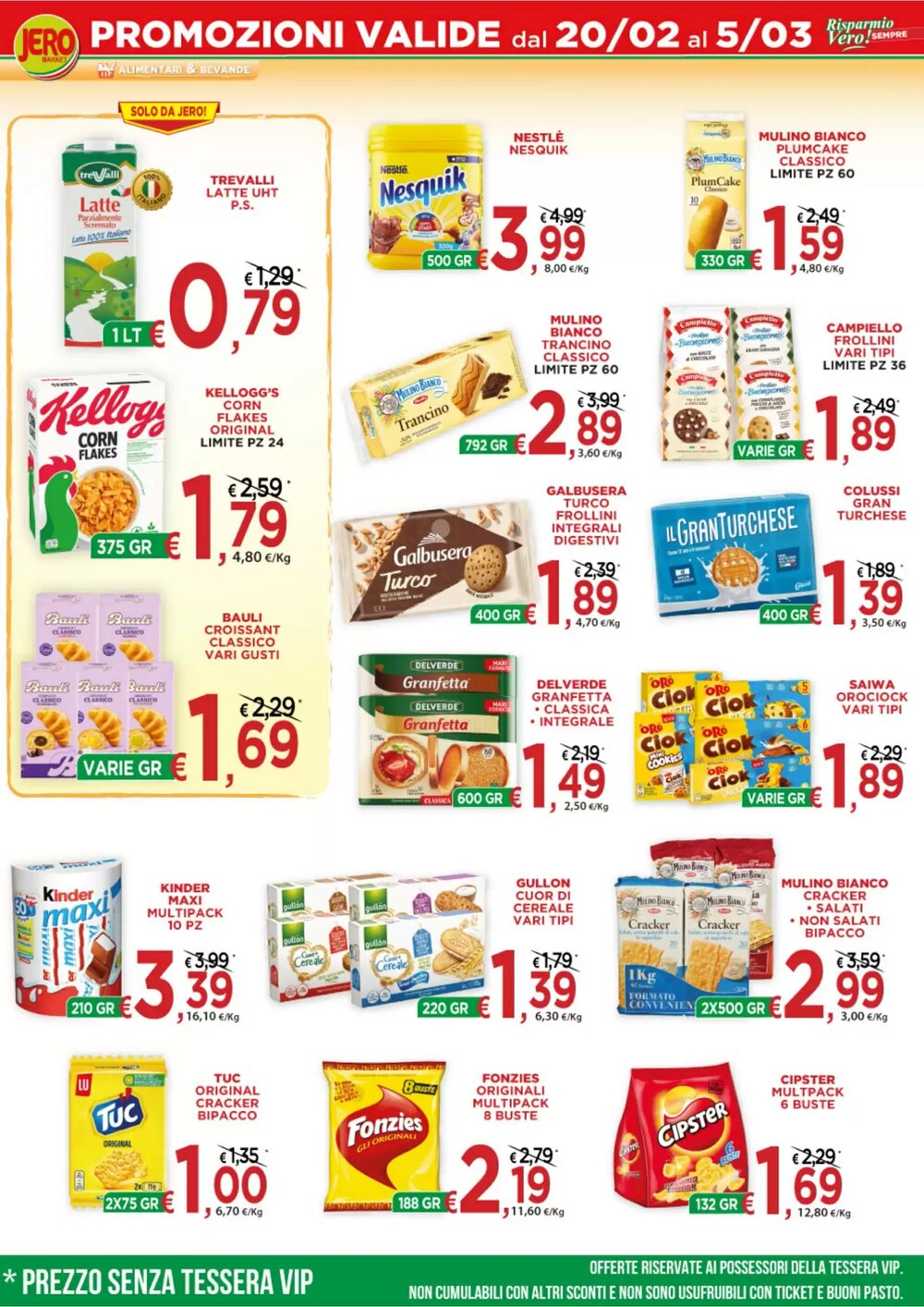 Volantino promozionale Jero Market  valide dal 20/02/2026 - Pagina 4.