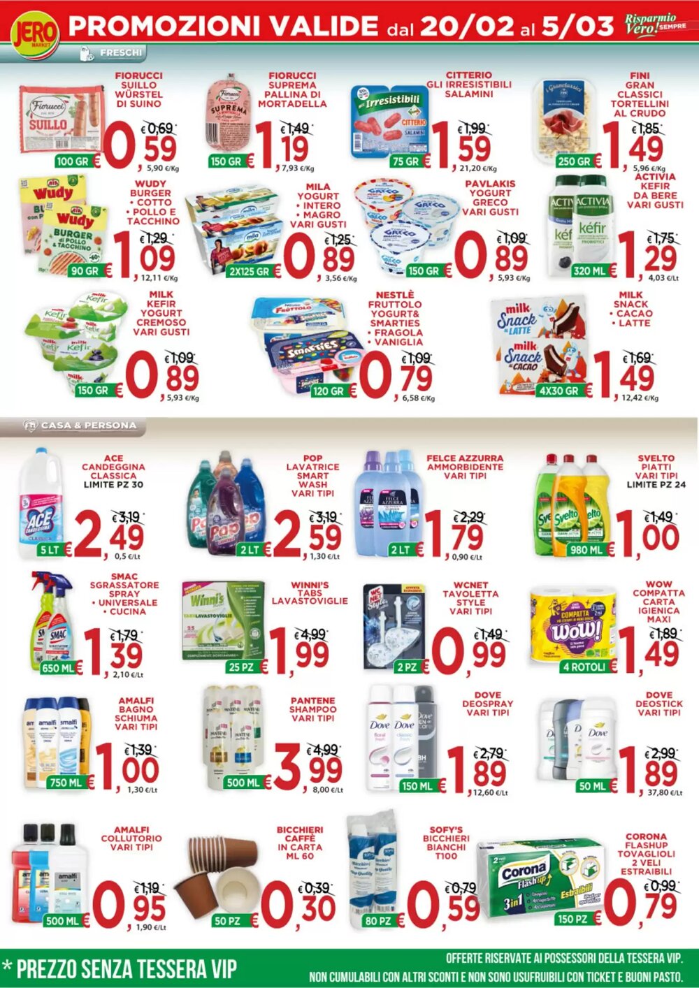 Volantino promozionale Jero Market  valide dal 20/02/2026 - Pagina 6.