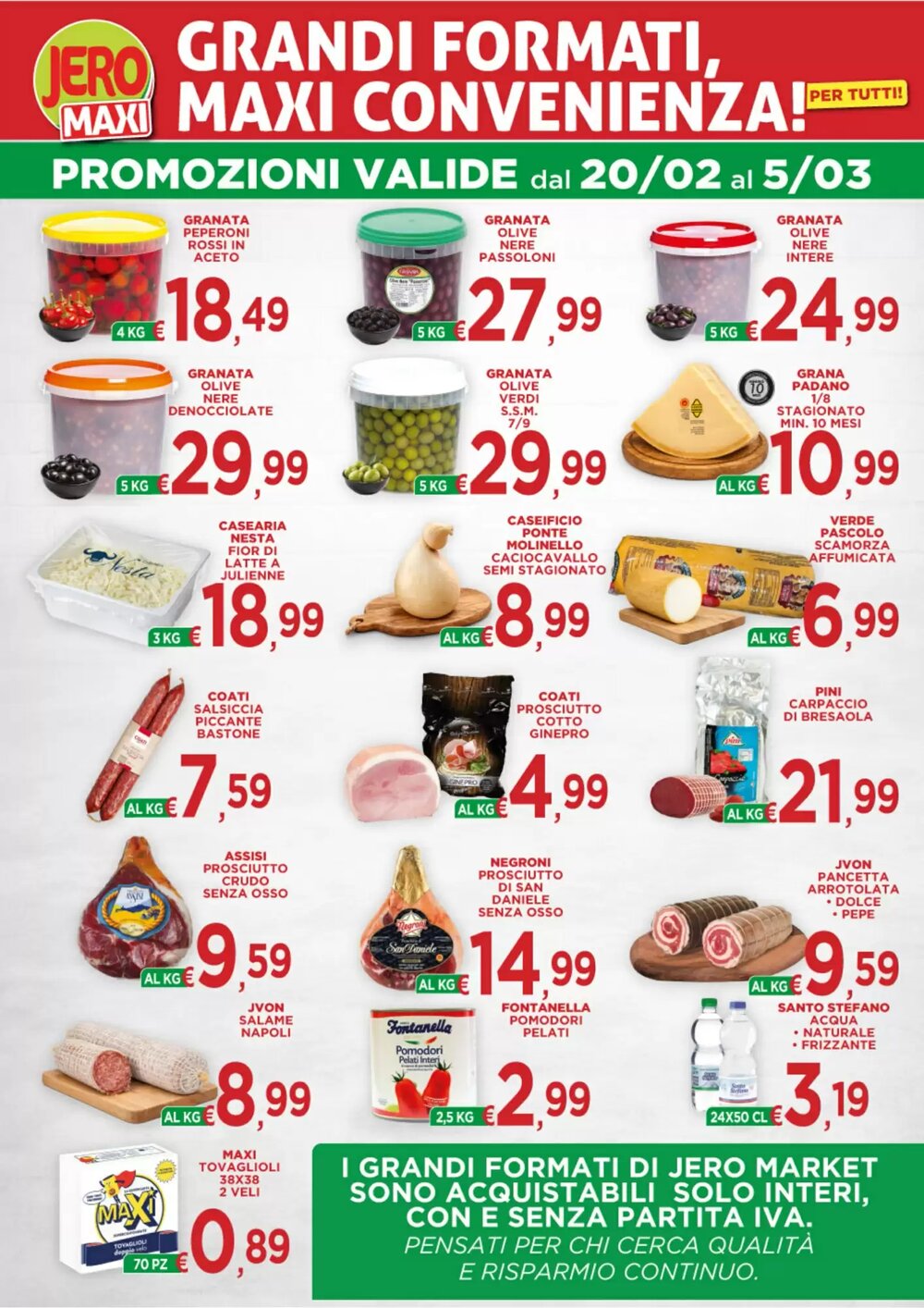 Volantino promozionale Jero Market  valide dal 20/02/2026 - Pagina 8.