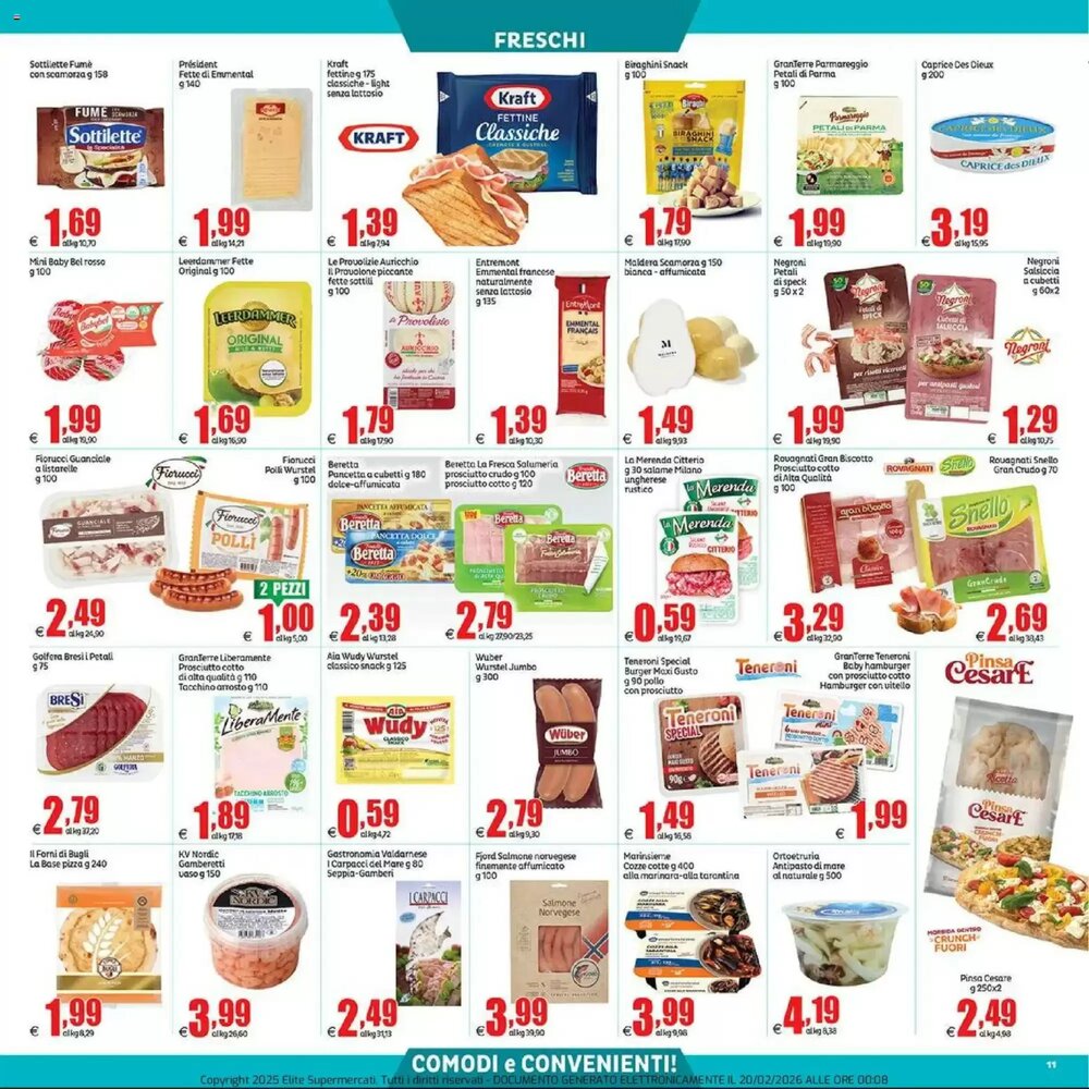 Volantino promozionale Elite  valide dal 20/02/2026 - Pagina 11.