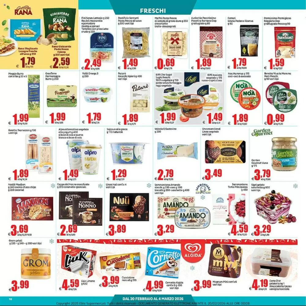 Volantino promozionale Elite  valide dal 20/02/2026 - Pagina 12.
