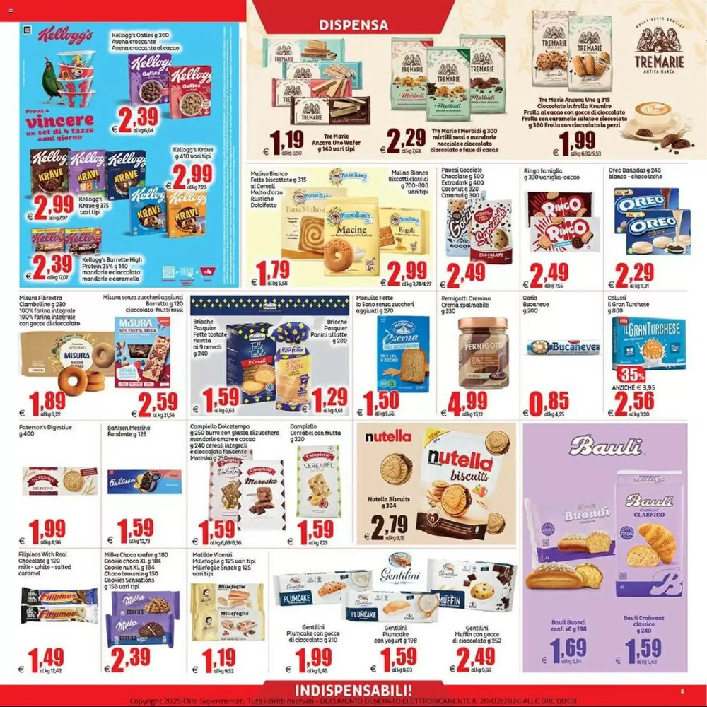 Volantino promozionale Elite  valide dal 20/02/2026 - Pagina 5.