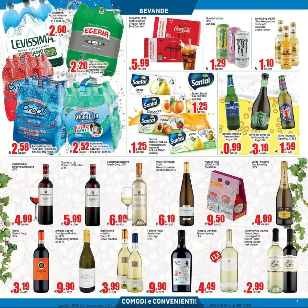 Volantino promozionale Elite  valide dal 20/02/2026 - Pagina 7.