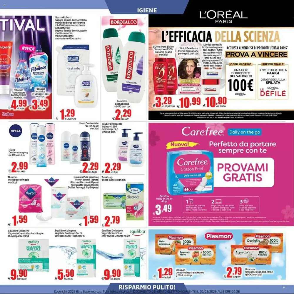 Volantino promozionale Elite  valide dal 20/02/2026 - Pagina 9.
