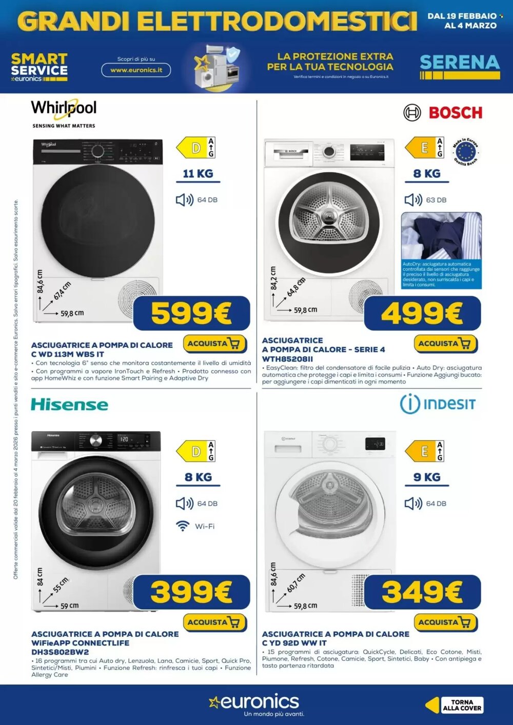 Volantino promozionale Euronics  valide dal 20/02/2026 - Pagina 4.