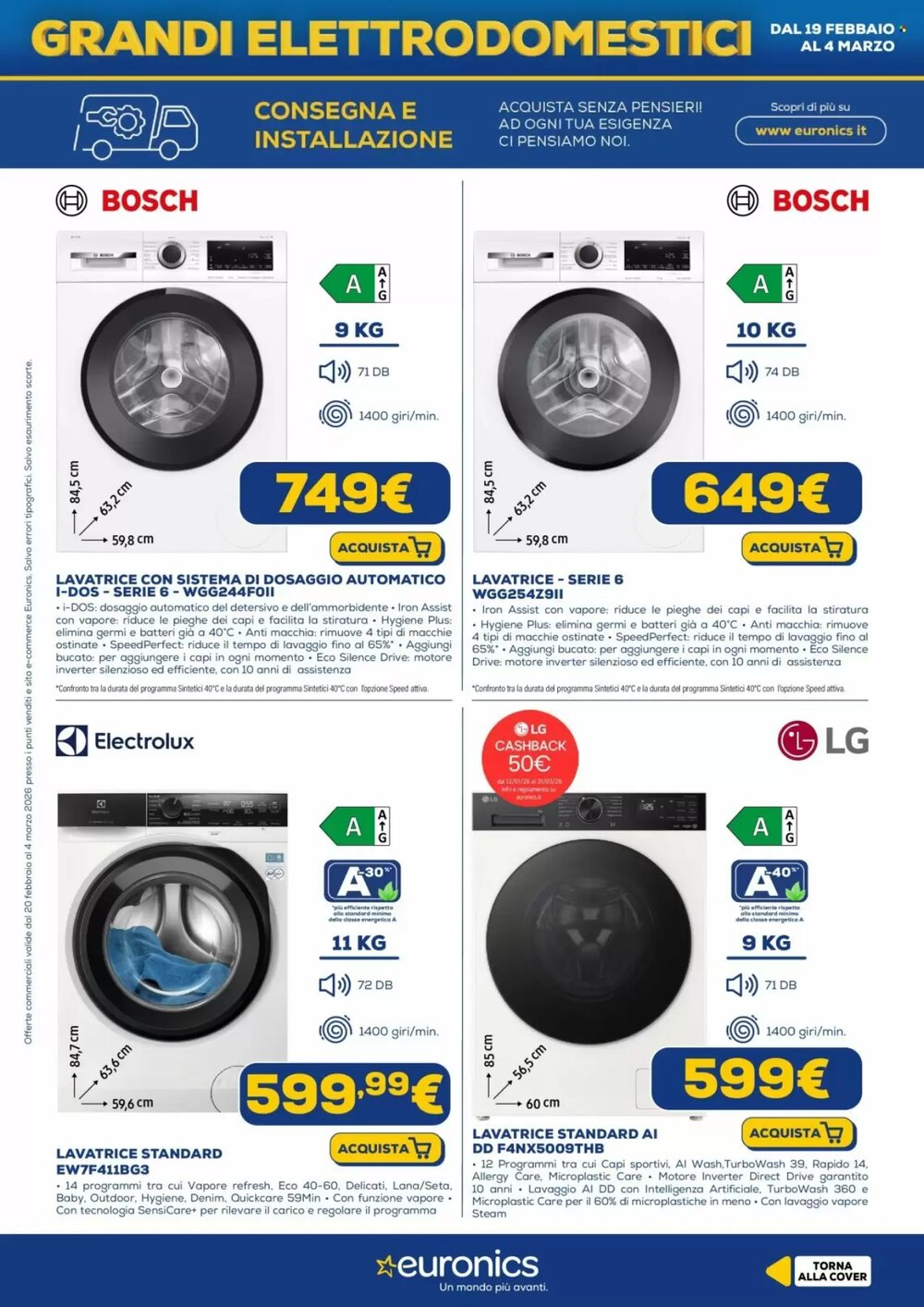 Volantino promozionale Euronics  valide dal 20/02/2026 - Pagina 6.