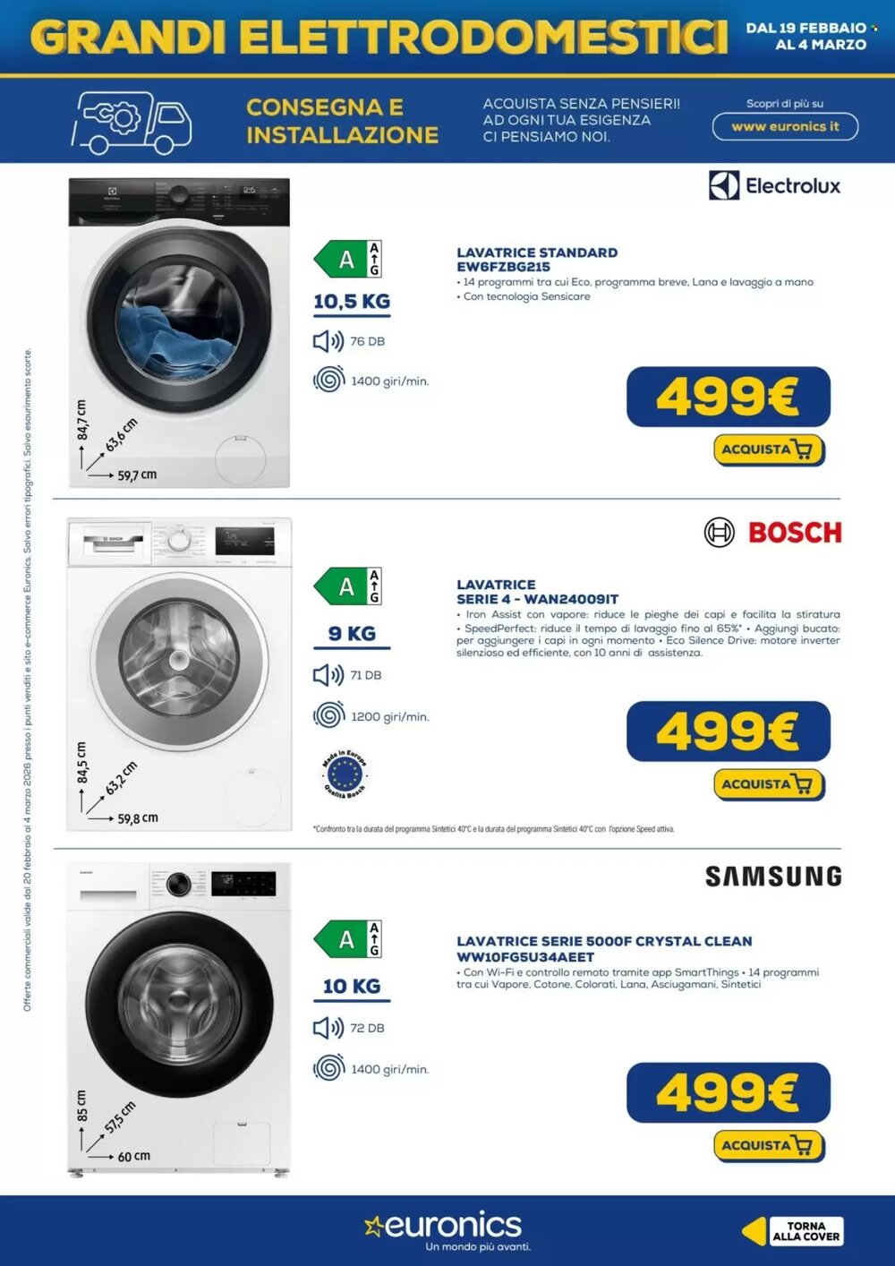 Volantino promozionale Euronics  valide dal 20/02/2026 - Pagina 7.