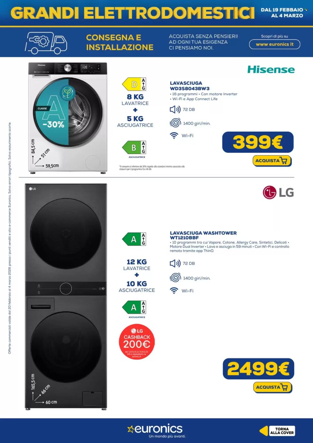 Volantino promozionale Euronics  valide dal 20/02/2026 - Pagina 9.
