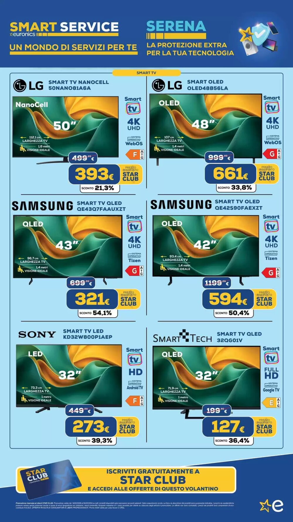 Volantino promozionale Euronics Tufano  valide dal 20/02/2026 - Pagina 4.