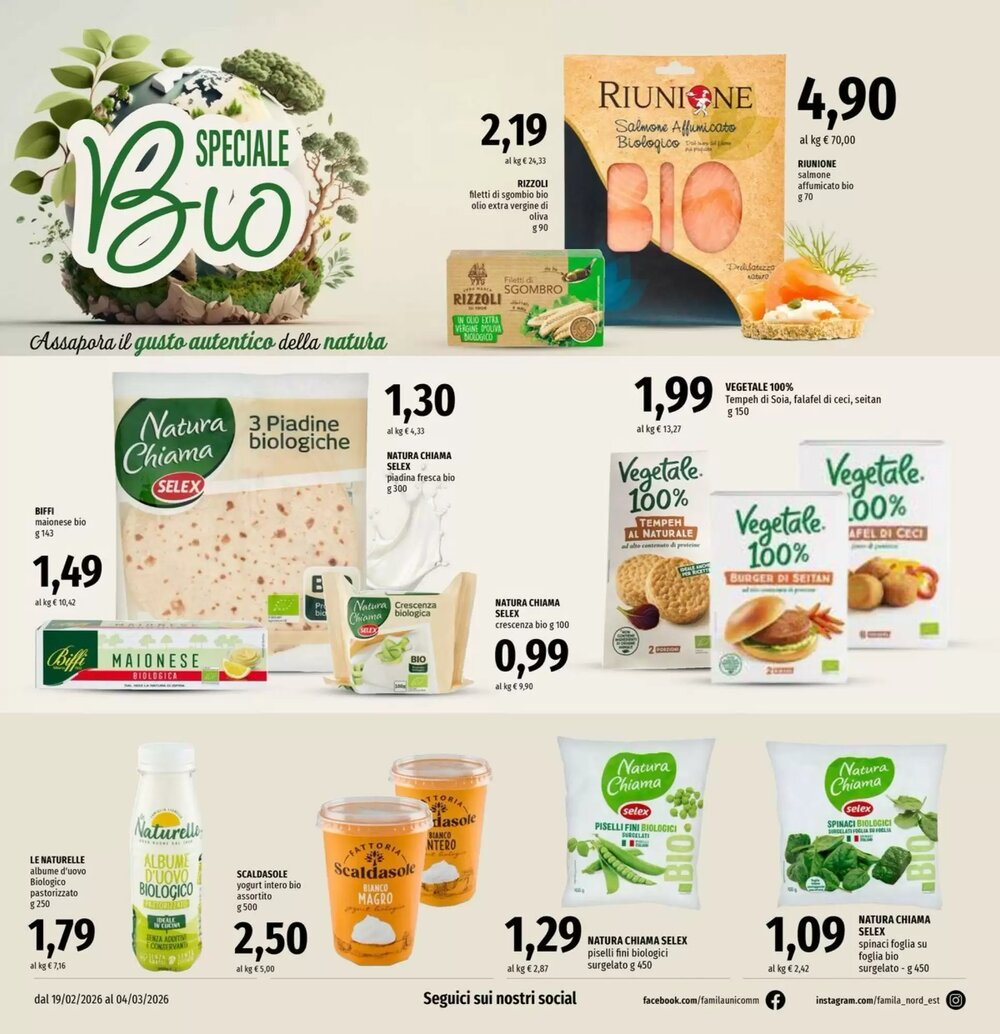 Volantino promozionale Famila Market  valide dal 20/02/2026 - Pagina 10.