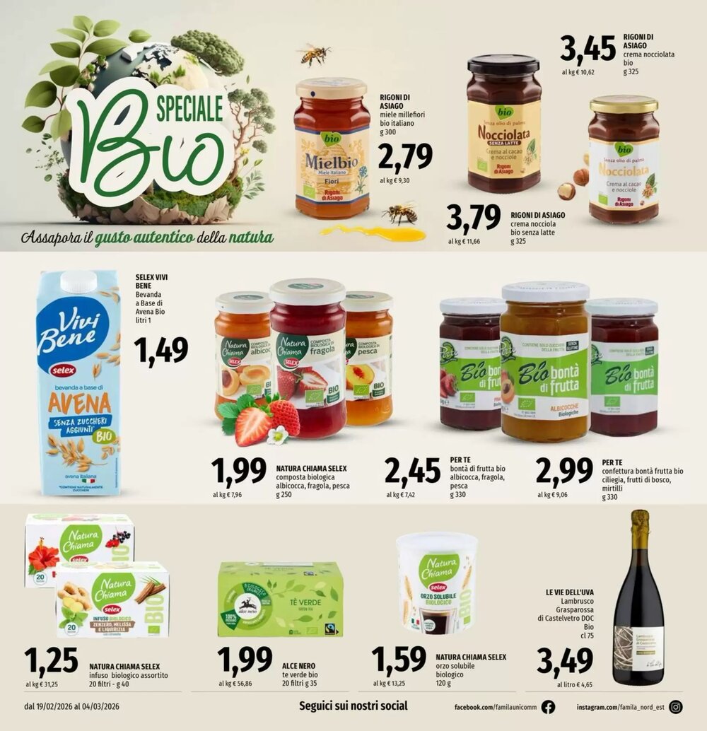 Volantino promozionale Famila Market  valide dal 20/02/2026 - Pagina 12.