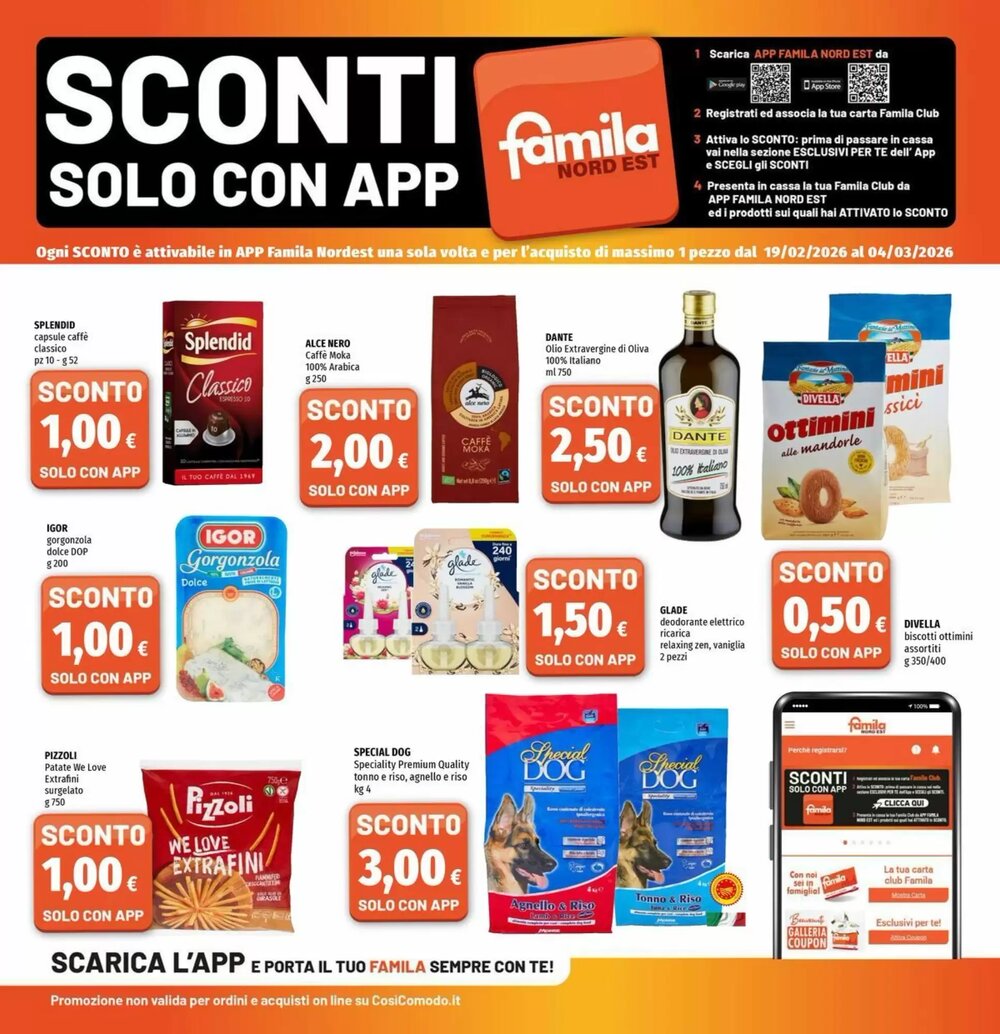Volantino promozionale Famila Market  valide dal 20/02/2026 - Pagina 13.