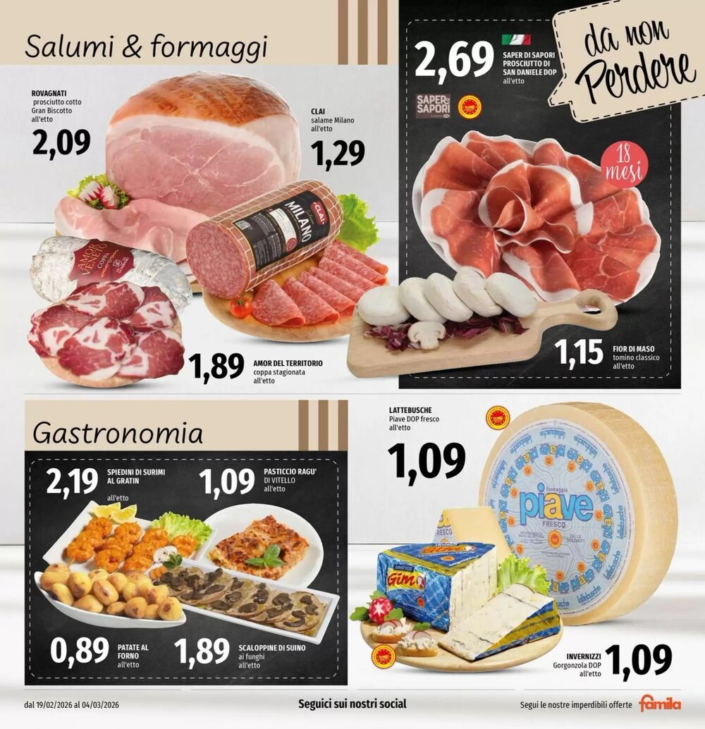 Volantino promozionale Famila Market  valide dal 20/02/2026 - Pagina 5.