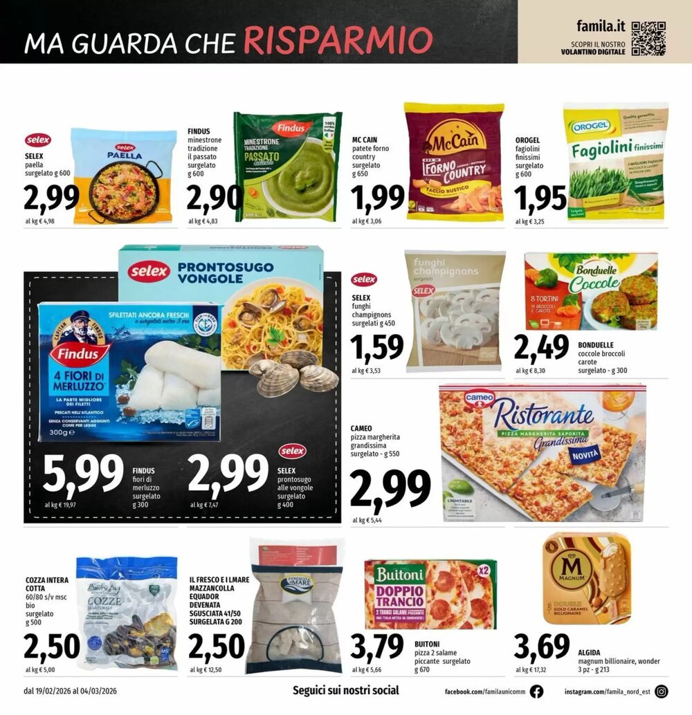 Volantino promozionale Famila Market  valide dal 20/02/2026 - Pagina 8.