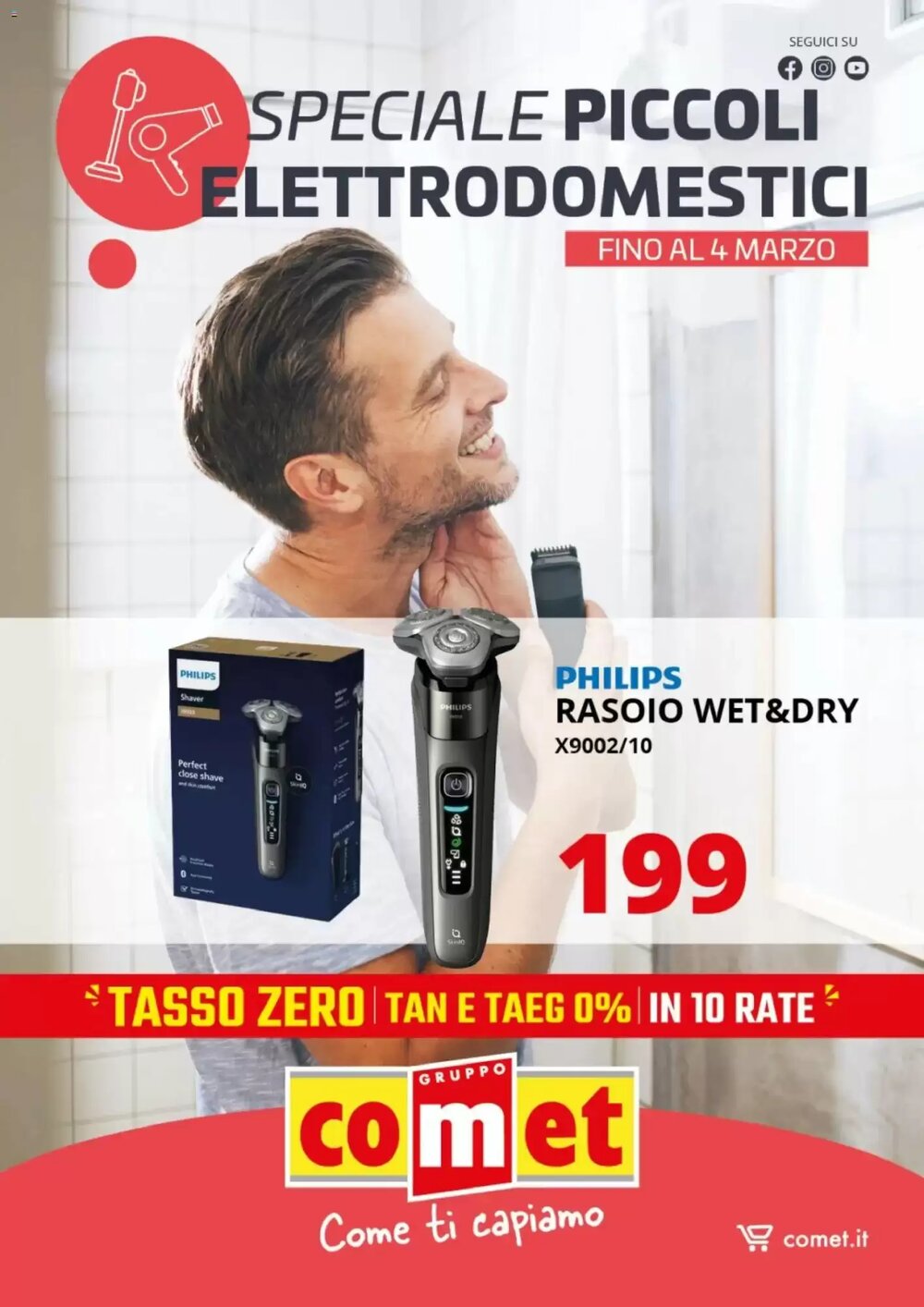 Volantino promozionale Comet  valide dal 20/02/2026 - Pagina 1.