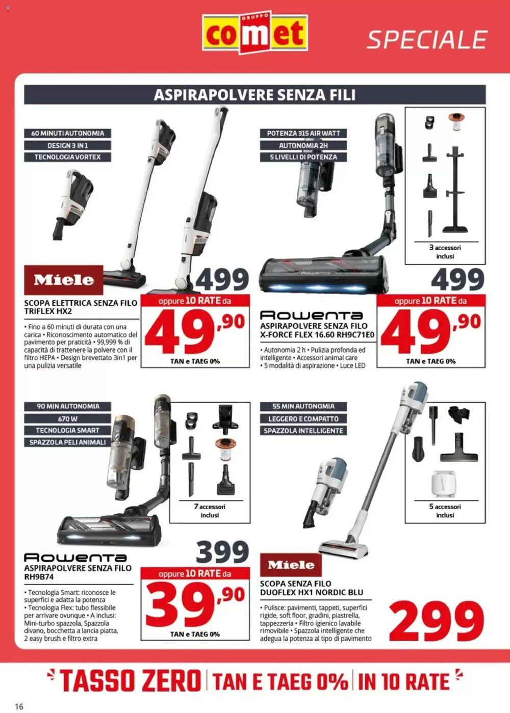 Volantino promozionale Comet  valide dal 20/02/2026 - Pagina 16.