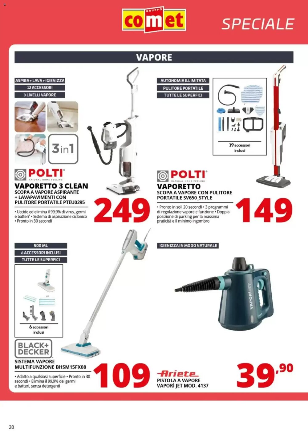 Volantino promozionale Comet  valide dal 20/02/2026 - Pagina 20.