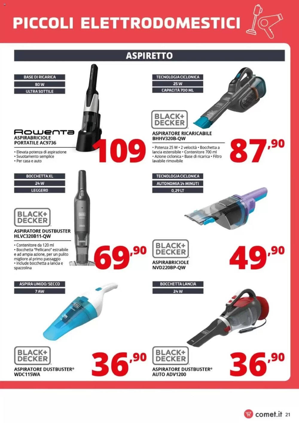 Volantino promozionale Comet  valide dal 20/02/2026 - Pagina 21.