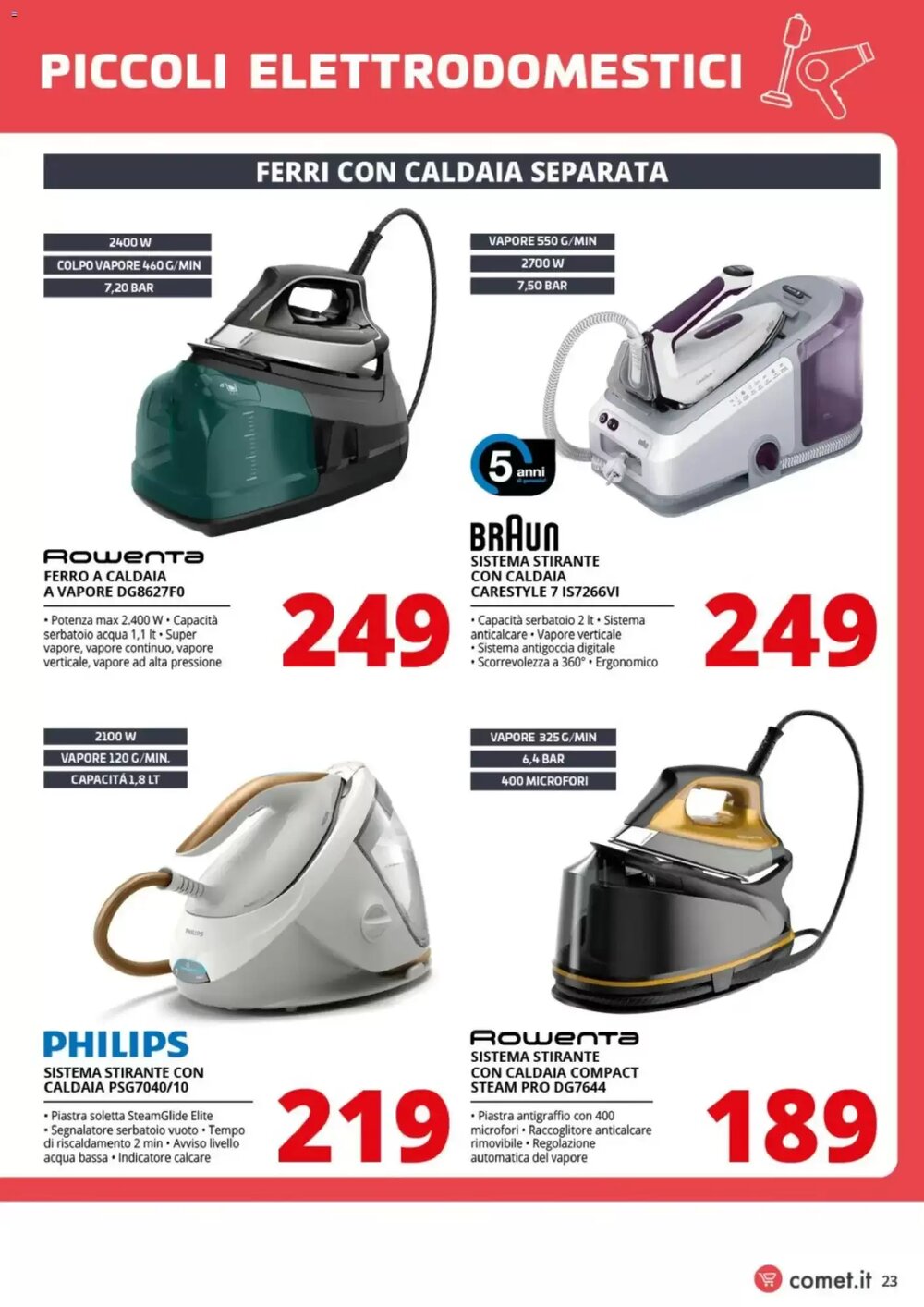 Volantino promozionale Comet  valide dal 20/02/2026 - Pagina 23.
