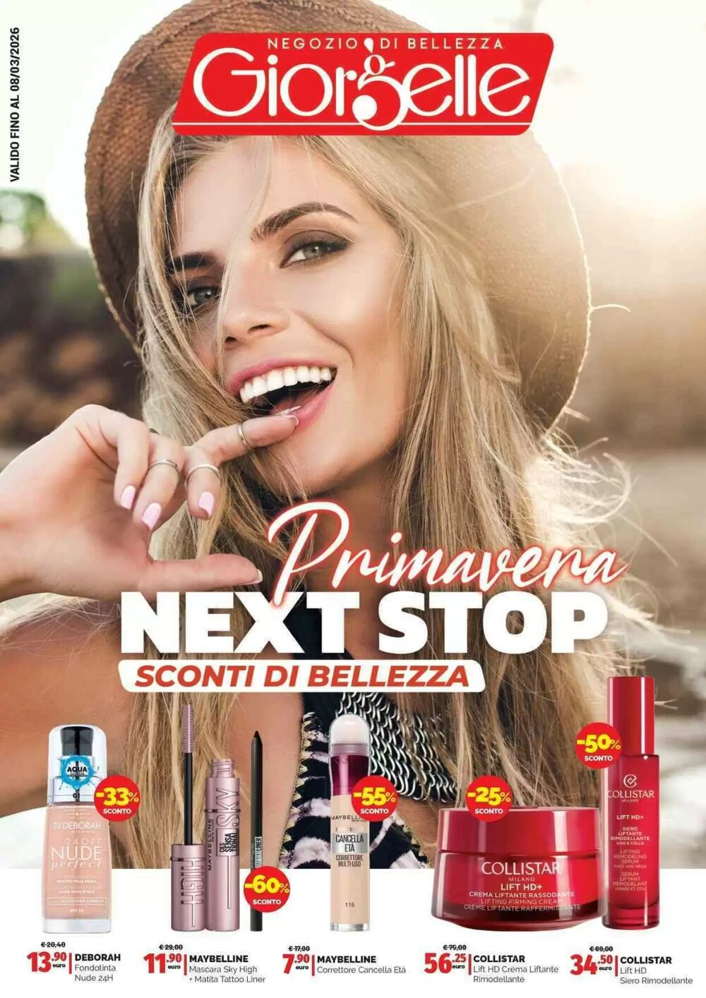 Volantino promozionale Profumeria Giorgelle  valide dal 20/02/2026 - Pagina 1.