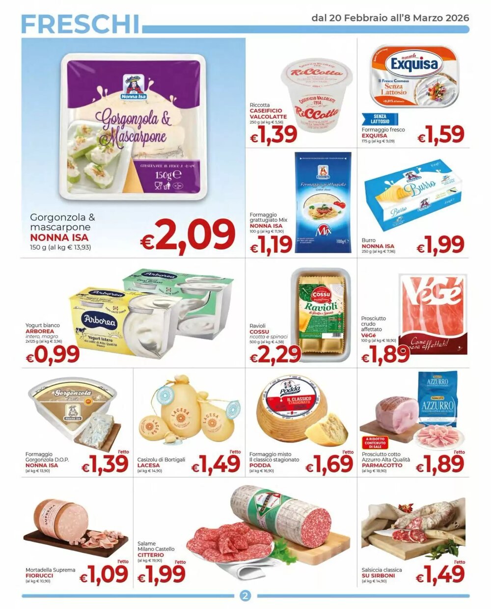 Volantino promozionale Maxi Nonna Isa  valide dal 20/02/2026 - Pagina 2.