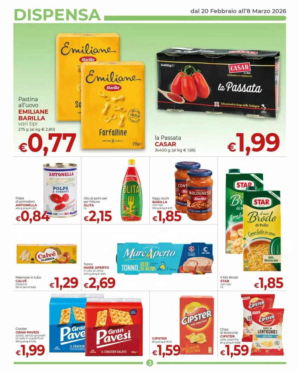 Volantino promozionale Maxi Nonna Isa  valide dal 20/02/2026 - Pagina 3.