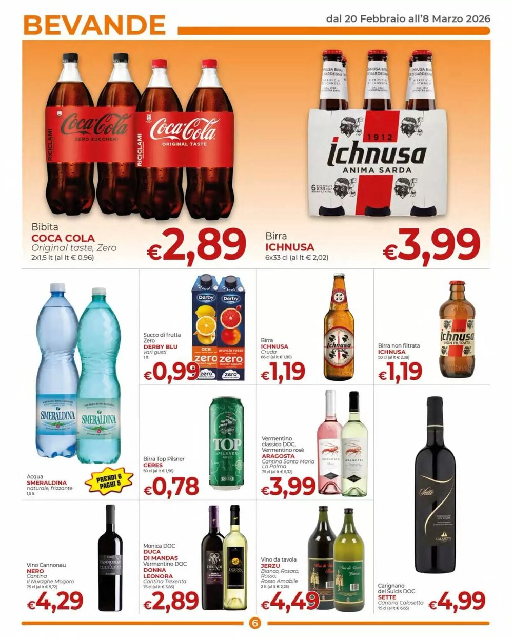 Volantino promozionale Maxi Nonna Isa  valide dal 20/02/2026 - Pagina 6.