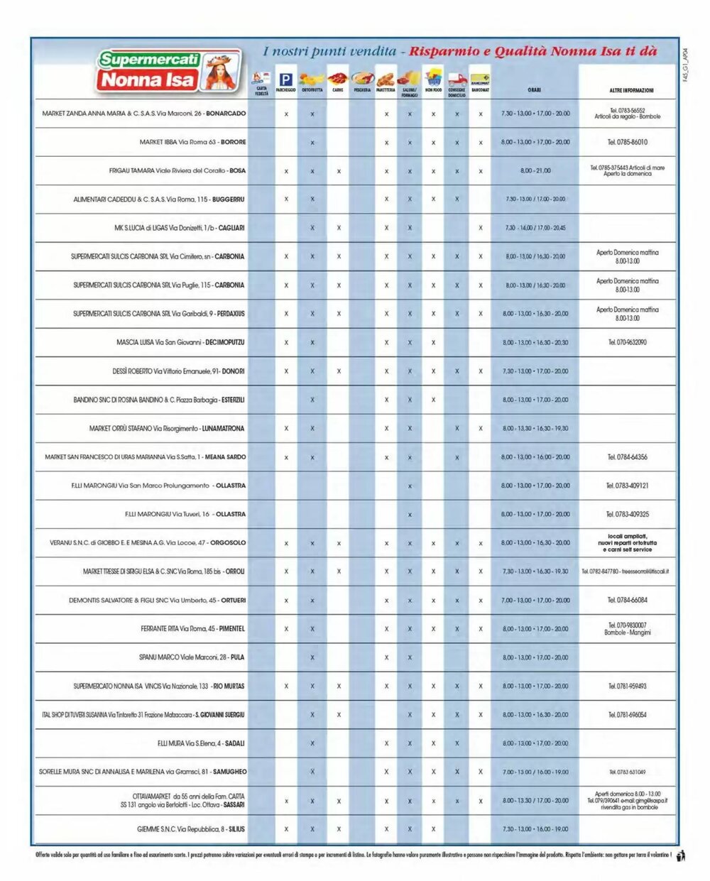 Volantino promozionale Maxi Nonna Isa  valide dal 20/02/2026 - Pagina 8.